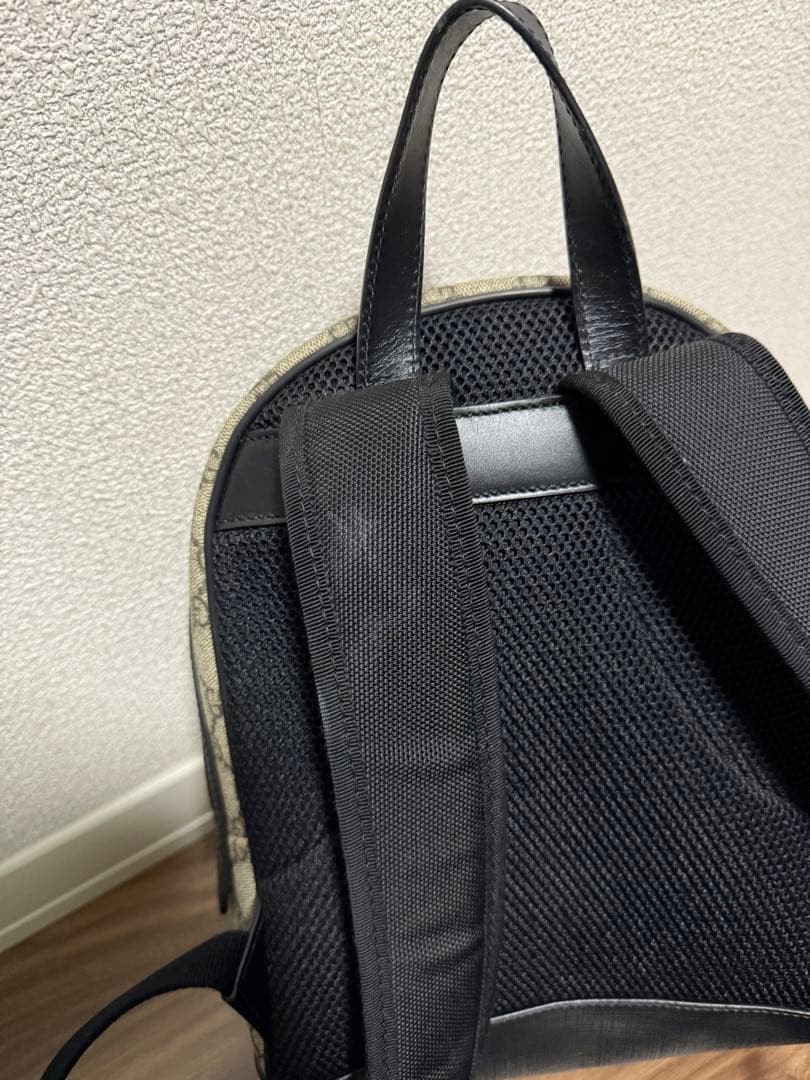 GUCCI Mini Backpack Gray Used Versatile Classic S… - image 4