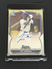 2023 Bowman Draft Chrome Prospect Auto Superfractor Tre' Morgan 1/1 Autograph