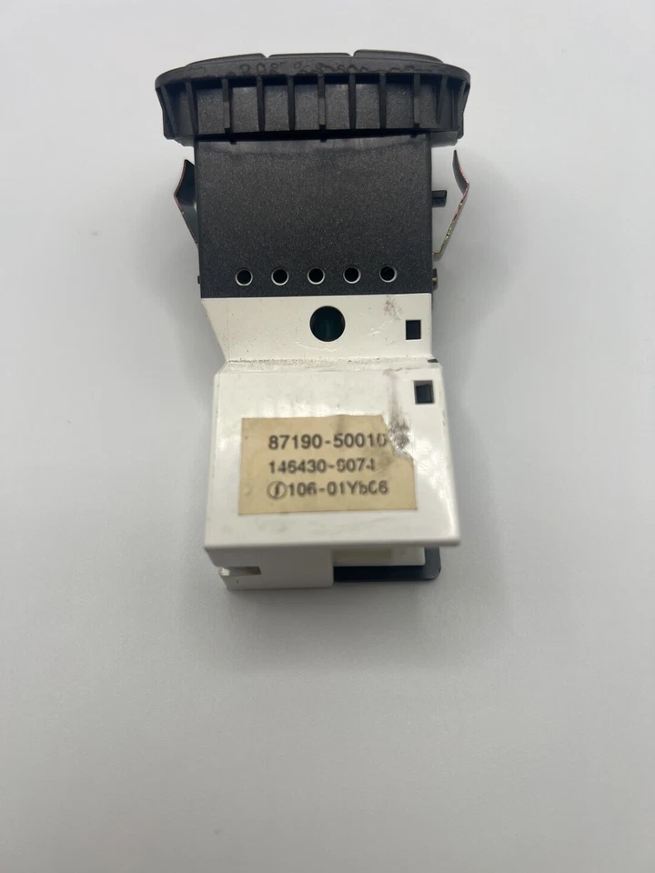 Interruptor de temperatura climática pasajero derecho Lexus LS430 2001-2006 FABRICANTE DE EQUIPOS ORIGINALES 87190-50010 Foto 3 de 4