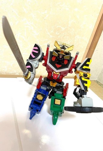 Power Rangers Shinkenger DX ShinkenOh Ika tota kajiki kaburo set - Picture 3 of 8