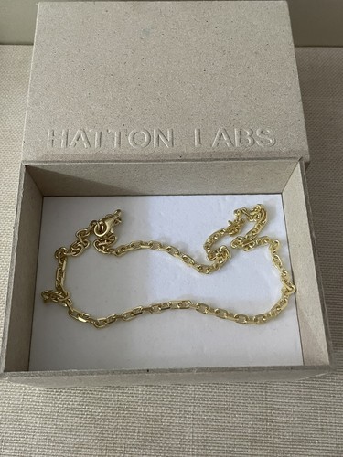 Hatton Labs SS23 Gold Anchor Chain rrp £365 - Picture 7 of 11