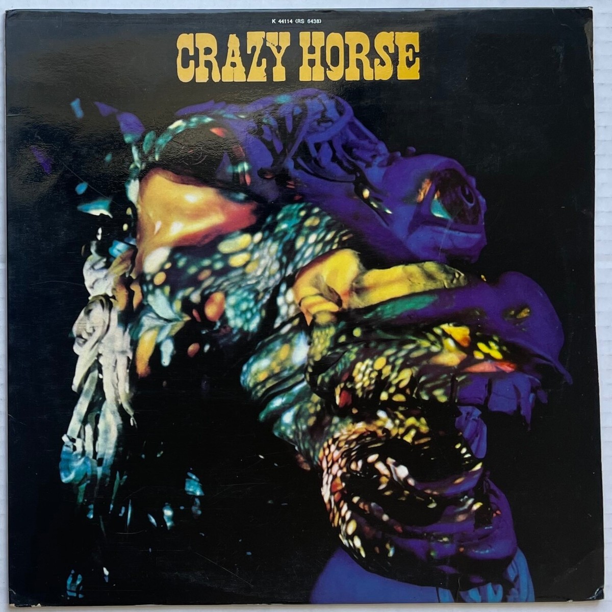 CRAZY HORSE s/t 1971 ITALY ORG Reprise Records LP EXCLUSIVE COVER