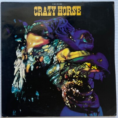 Crazy Horse S/T 1971 Italien Org Reprise Records LP Exclusive Cover Art Neil