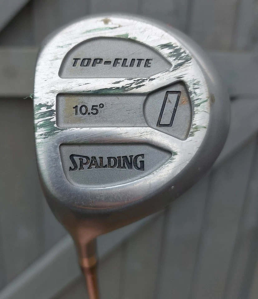 Top Flite Spalding 1 Wood Driver Left Handed Thunder Heat 10.5 Strong Graphite - Image 3 of 4