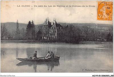 ACJP1-01-0050 - La Cluse - Ein Ecke Der See Von Nantua Und das Schloss Der Clu