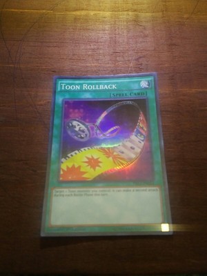 Yugioh Toon Rollback Drl2 En024 Super Rare 1st Edition Nm Ebay