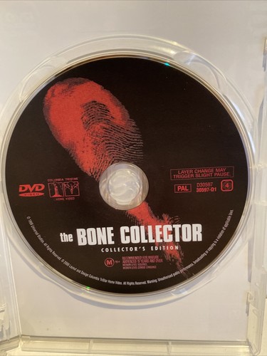 Bone Collector, The (DVD, 1999) Region 4 VGC Denzel Washington - Picture 3 of 5