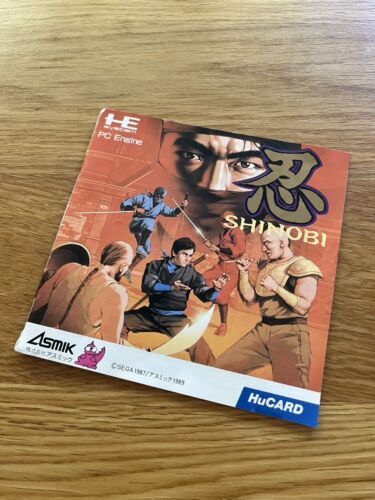Shinobi JPN PC Engine SuperGrafx Turbo Duo GT Sega Arcade Classic! - Picture 18 of 21