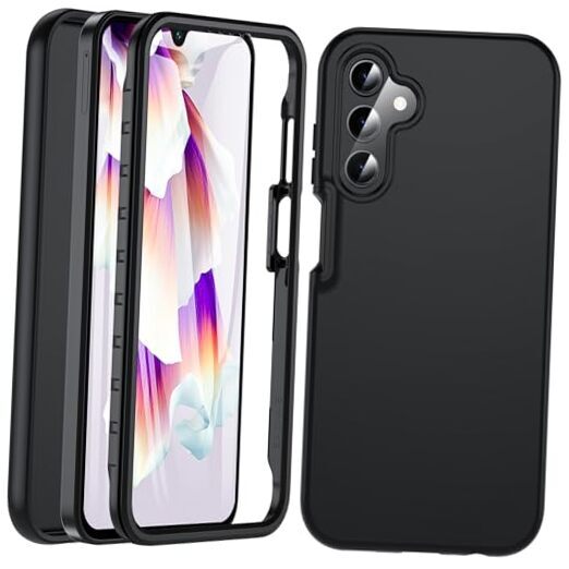 for Gabb Phone 4 Pro Case,[Military Grade Drop] 360° Full Body Silicone Black