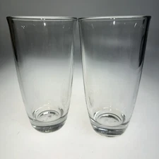 SET OF 2-CRISA Libbey CAMELOT Clear Glass Tumbler 16oz