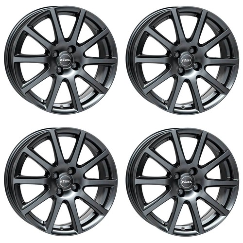 4 Alu Felgen Rial Milano 6.5Jx16 ET40 4x100 TITA für KIA Picanto Rio Stonic