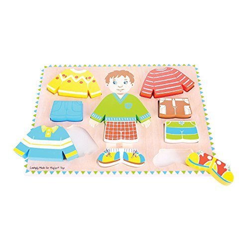 BIGJIGS Bébé BB056 Dressing Garçon Puzzle Neuf - Photo 2 sur 4