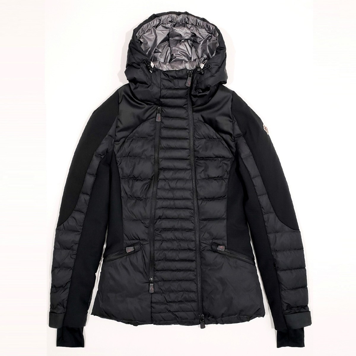 MONCLER GRENOBLE ROCHEBRUNE Hybrid Snow Ski Shell Jacket Down