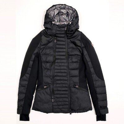 H　MONCLER BRUNEC ブリュネック　ブラック　サイズ2 MONCLER（モンクレール） 国内正規/19年製 BRUNEC ブルネック アーム