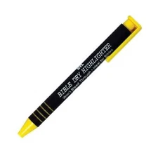 G.T. Luscombe Bible Dry Highlighter Refillable Retractable Yellow Church Mission