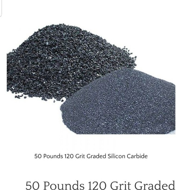 50 lb F120 Grit Silicon Carbide (SiC), Abrasive, Polishing, Lapping Grade "A" eBay