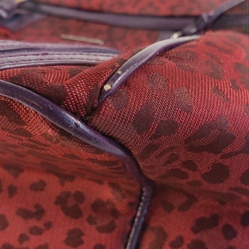 Miche Handbags Contemporary Red & Purple Leopard Tina Shell - Picture 4 of 7