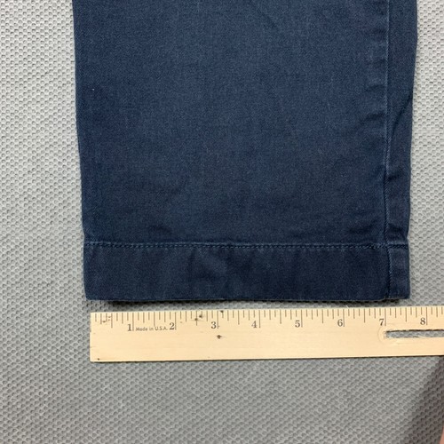 J. Crew Pants Mens Size 34x32 Blue Khaki Stretch Denim Casual Comfort - Picture 6 of 12
