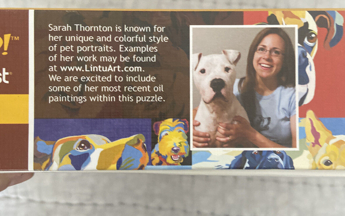 PuzzleTwist Doggone Crazy 1000 Piece Jigsaw - Mixed Up Dog Puzzle Challenge For Adults & Families