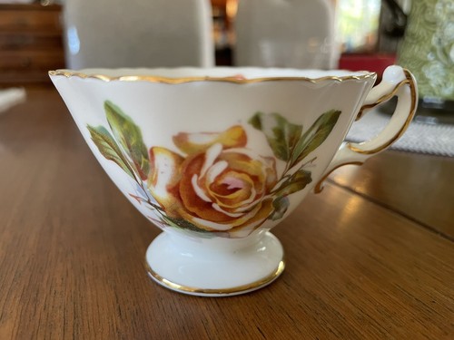 Morgans Rose by Hammersley Teacup and Saucer Made in England Great Condition F1 - Picture 4 of 8