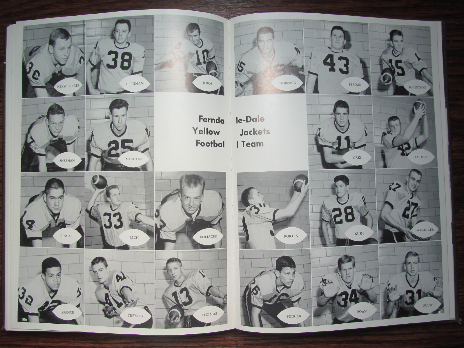1962 REFLECTOR Ferndale Dale High School Johnstown PA Ferndale