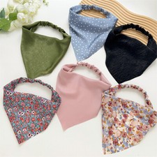 Hair Accessories Triangle Bandanas Head Scarf Hair Scarf Turban Headwrap 1PCS