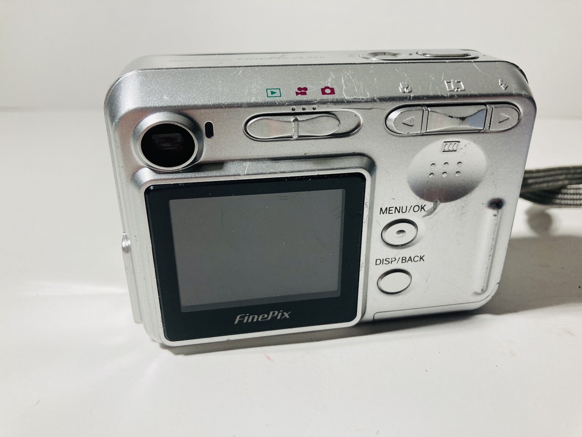 Fujifilm FinePix A Series A345 4.1MP Digital Camera - Silver