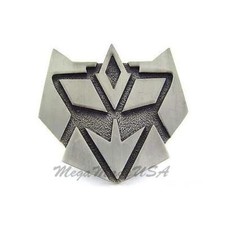Super Hero Transformers Decepticon Logo Kid Men Metal Belt Buckle