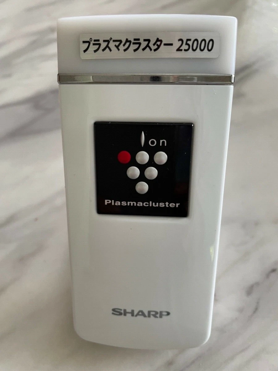 Sharp Plasmacluster Portable Air Ionizer Purifier IG-CM1 White,Ideal for Desktop