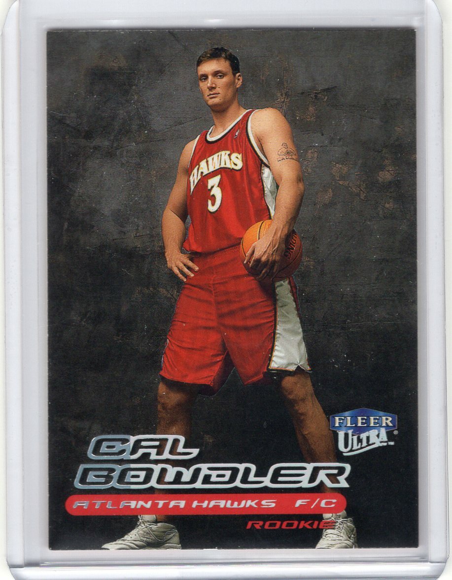 CAL BOWDLER 1999-00 Fleer Ultra SHORTPRINTED ROOKIE CARD #137 - HAWKS