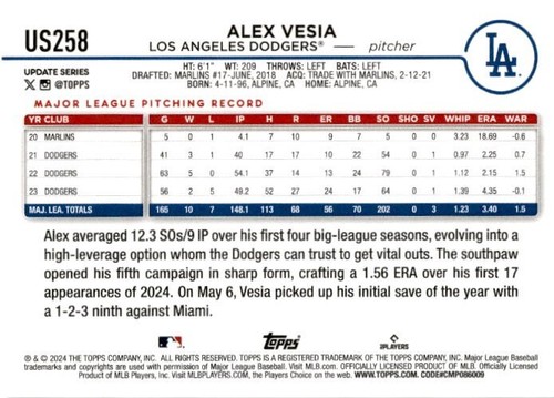 2024 TOPPS UPDATE 176-350 PICK YOUR CARDS TO COMPLETE YOUR SET - Picture 168 of 349