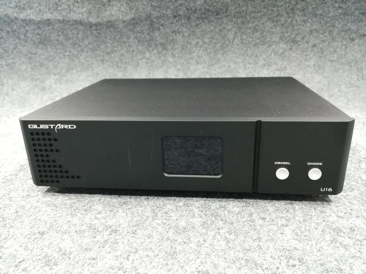 Gustard U16 D/A Converter Amplifier Good Condition Used w 