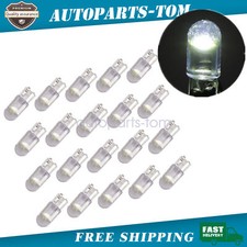 20X Super White T10 194 168 W5W 2825 LED License Plate Interior Light Bulb 6000K