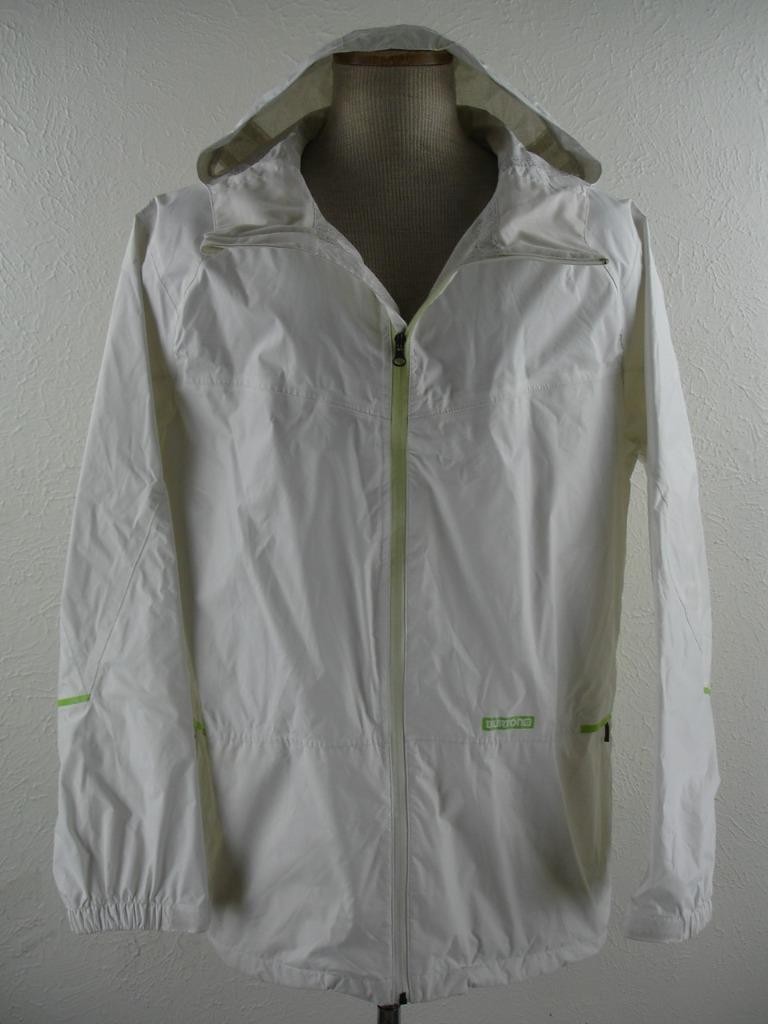 Men's sz L Burton DryRide Veridry 2.5L Tracer Jacket White