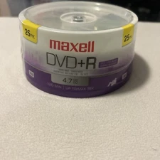 Maxell 639011 DVD Recordable Media - DVD+R - 16x - 4.70 GB - 25 Pack Spindle