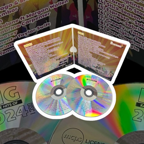 2024 Karaoke Chart Hits Mr Entertainer Big Hits Double CDG Disc Set. Pop Top 40 - Picture 6 of 6