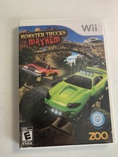 Monster Trucks Mayhem (Nintendo Wii, 2009) COMPLETE w/ Manual - Tested