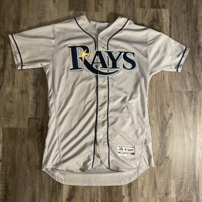 Willy Adames Game Issued Autographed Rookie Jersey Tampa Bay Rays