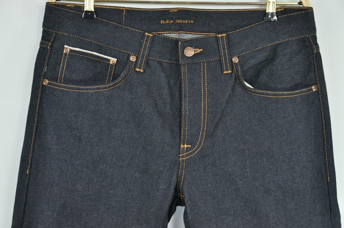 Nudie Jeans Gritty Jackson Dry Maze Selvedge Jeans Men's Nudie Jeans Gritty Jackson Dry Maze Selvedge Jeans Men's