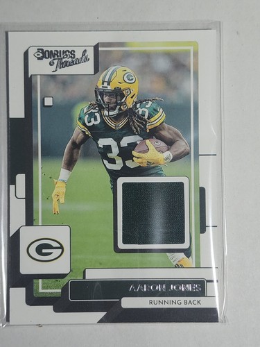 2022 Donruss Aaron Jones Donruss Threads #TH-23 Green Bay Packers - 第 1/2 張圖片