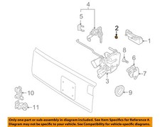 GM OEM 92-23 Acadia Limited Pick Up Box Components-Outer Panel Nut 3530297