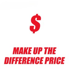 Only for make up price difference