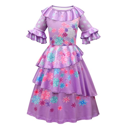 Girls Cinderella Rapunzel Frozen Elsa Dress Party Cosplay Princess Costume Gift - Picture 49 of 152