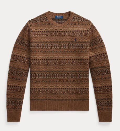 Polo Ralph Lauren Men's Logo Fair Isle Wool Sweater