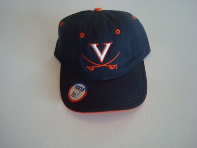 VIRGINIA CAVS  ----YOUTH    BEACH GOLF sTRapback  DEADSTOCK HAT CAP VINTAGE P2
