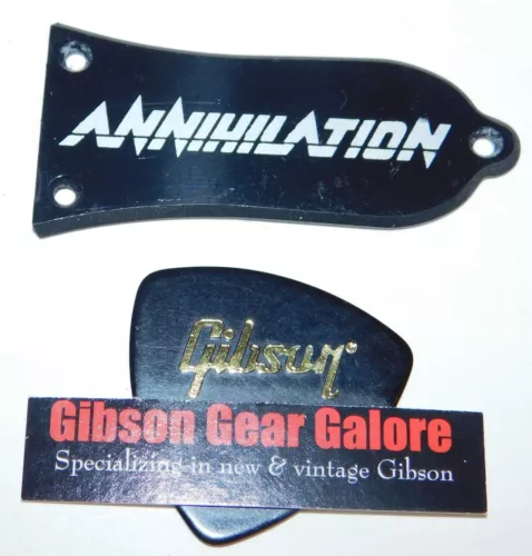 Epiphone Jeff Waters Truss Rod Cover Annihilation Flying V Guitar Parts Custom