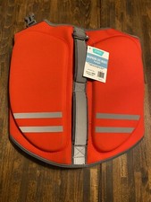 Frisco Dog Neoprene Life Jacket Vest Size Large Dogs 55-85 lbs Safety Orange NWT