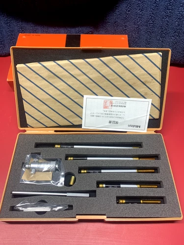 Machinist Tools: Mitutoyo Inside Micrometer 50-200mm (NOS) #141-105 IMS-200