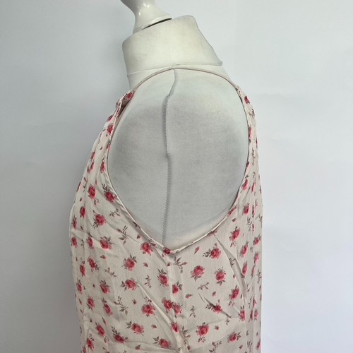 Lily & Lionel X Anthropologie Jade Dress. Pink Floral Print. UK 12. - Picture 4 of 8