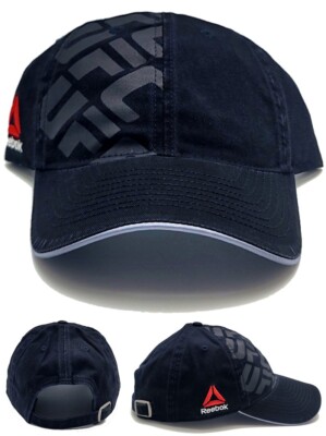 MMA×HUNGERKNOCK ORIGINALS Trucer Cap UFC New Reebok MMA Walkout Slouch Dad Venom Black LT Gray